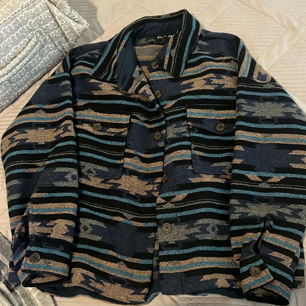 NWOT Aztec jacket